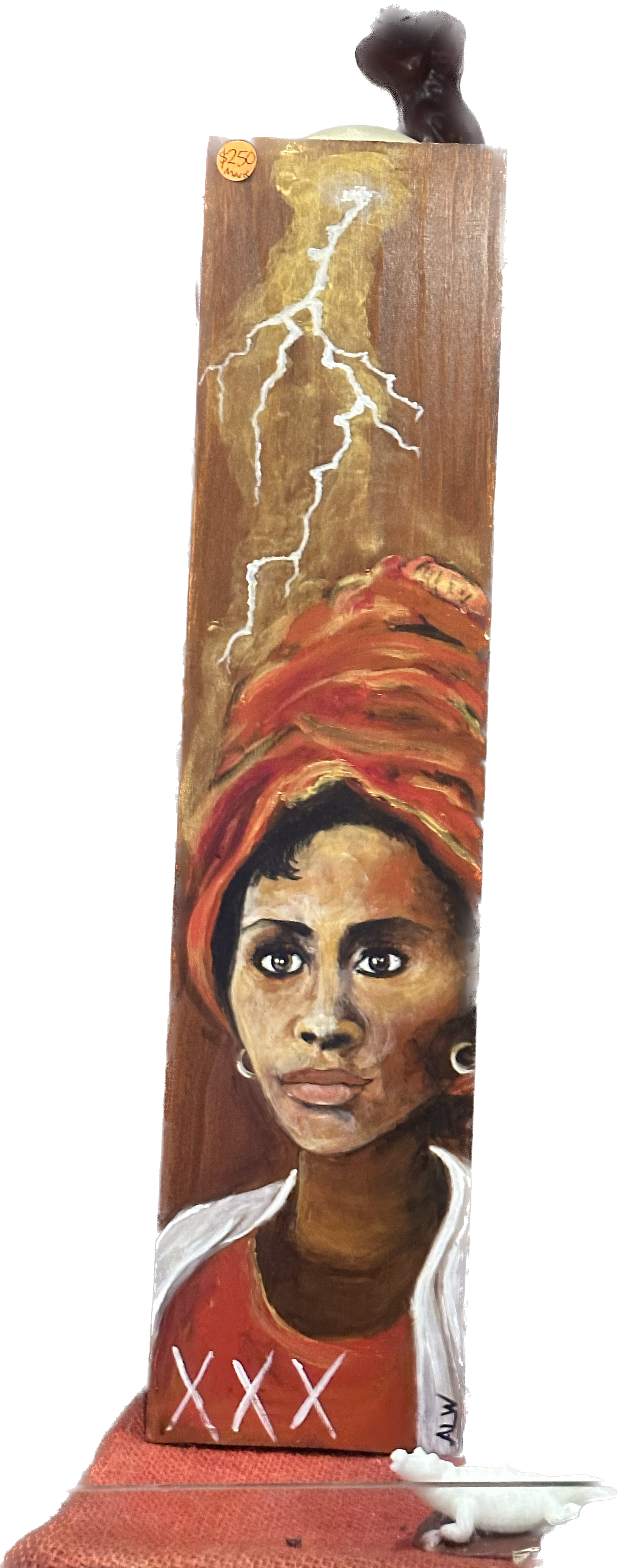 Mystic Art - Original oil Voodoo Queen Marie Laveau