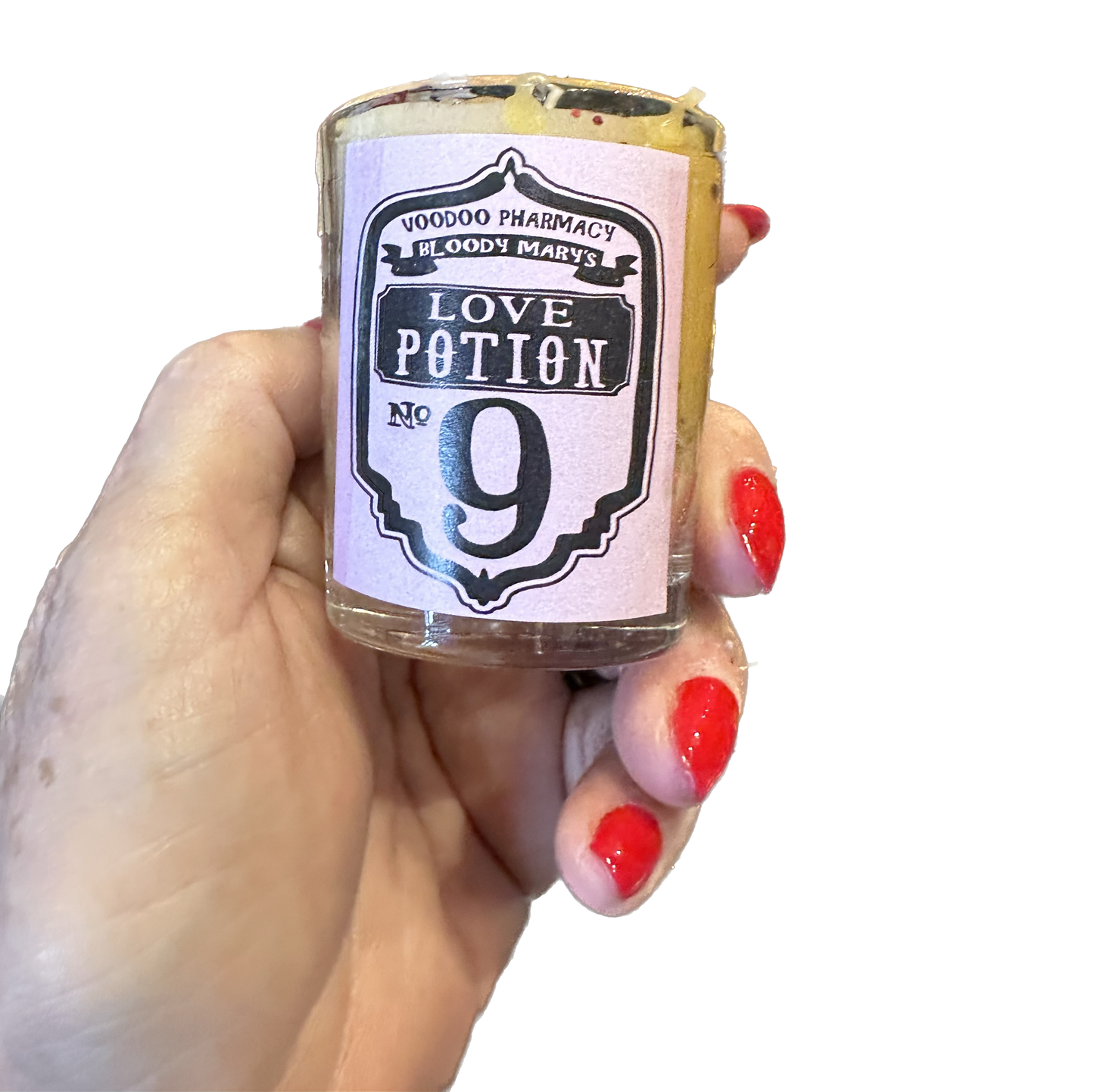 Spell Candle  "Love potion #9"