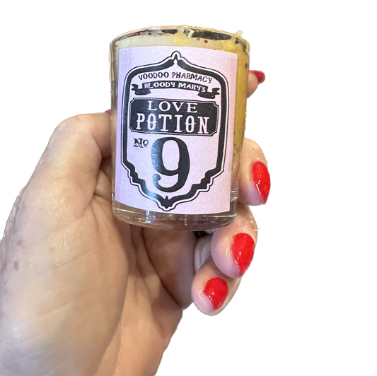 Spell Candle  "Love potion #9"